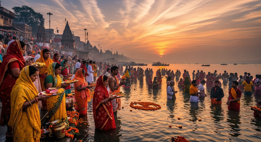 36 घंटे बिना पानी, घुटनों तक ठंडे जल में खड़े होकर सूर्य को अर्घ्य: छठ का अनोखा विज्ञान